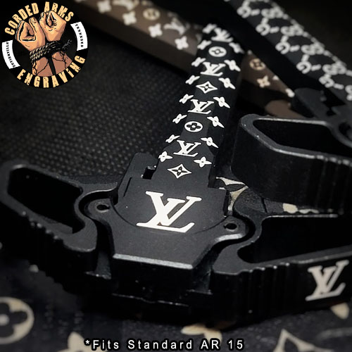 Gucci LV Laser Engraved Charging Handle